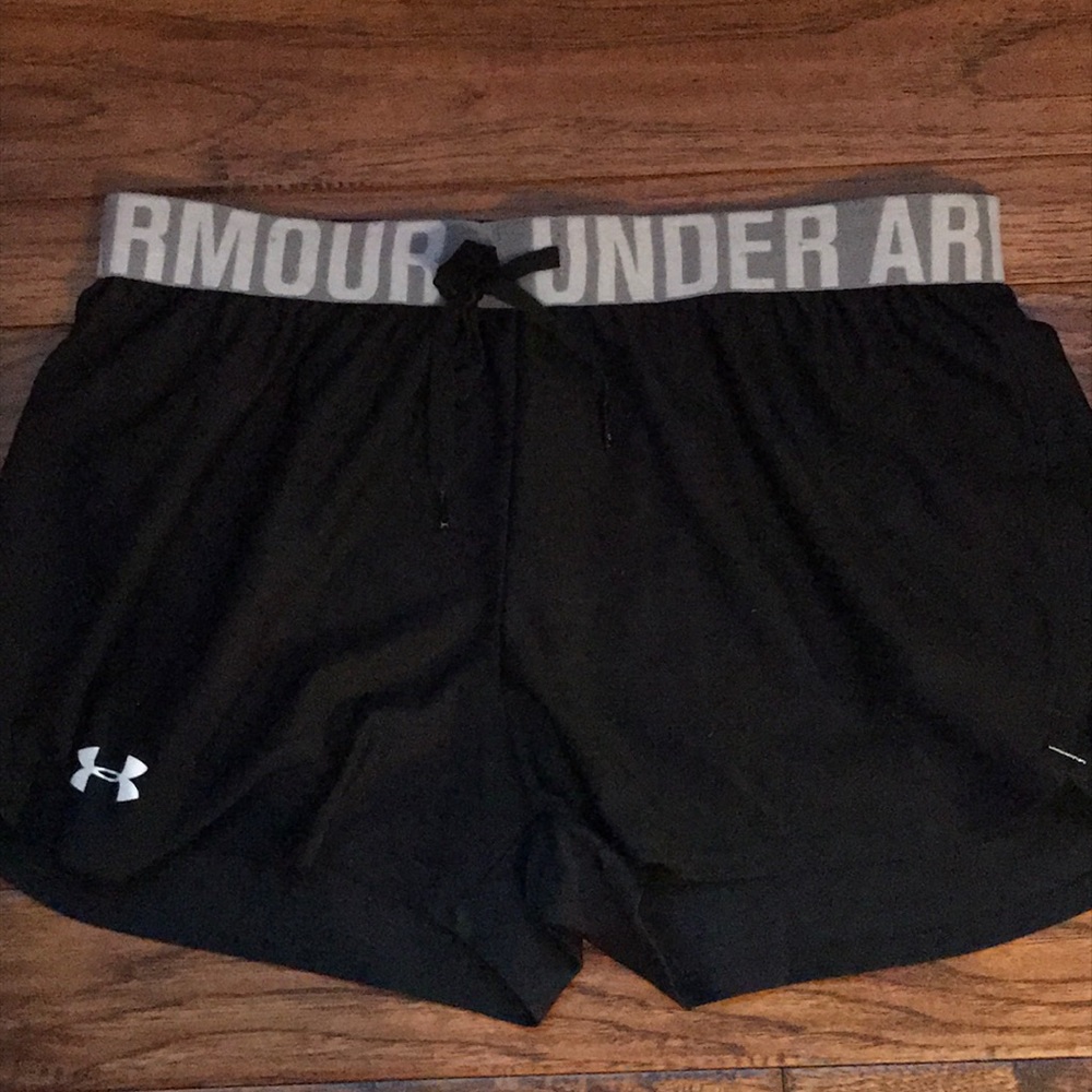 Black under armour shorts